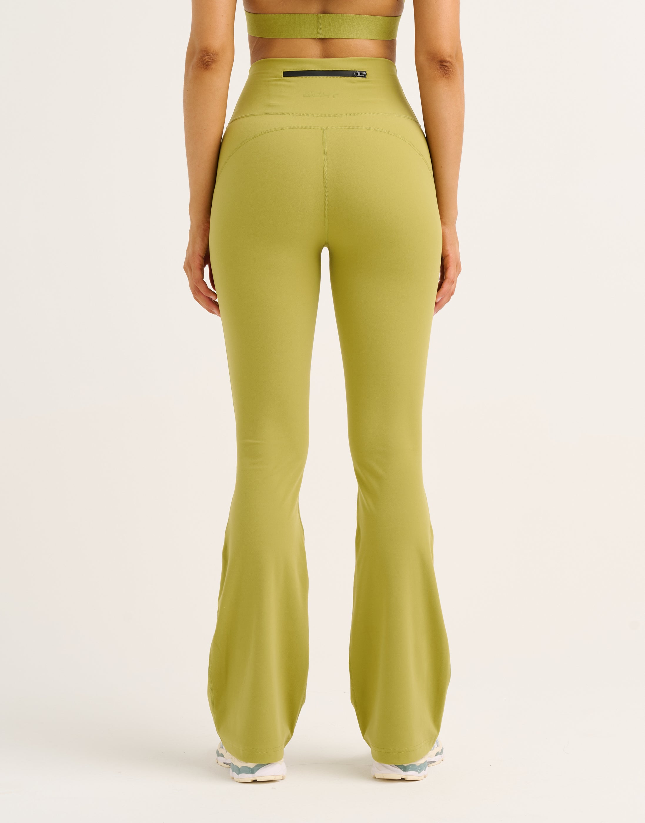 Flare Leggings - Olive