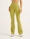 Flare Lycra Pocket Leggings - Olive