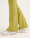 Flare Lycra Pocket Leggings - Olive