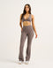 Flare Lycra Pocket Leggings - Slate Grey