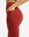 Sculpt Flare Pocket Leggings - Brown