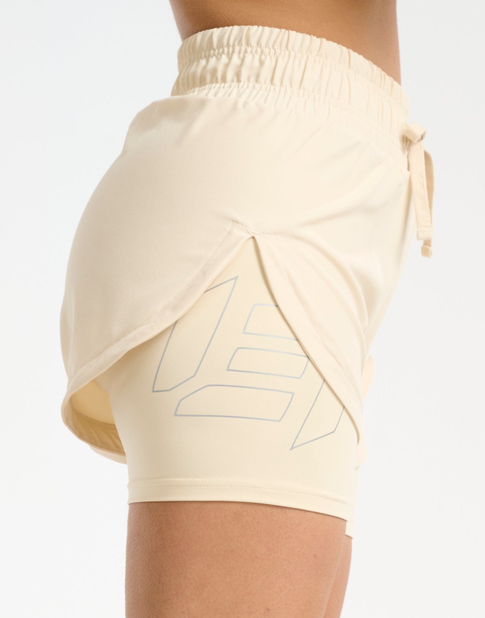 Freedom Running Shorts - Cream
