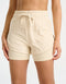 Freedom Running Shorts - Cream