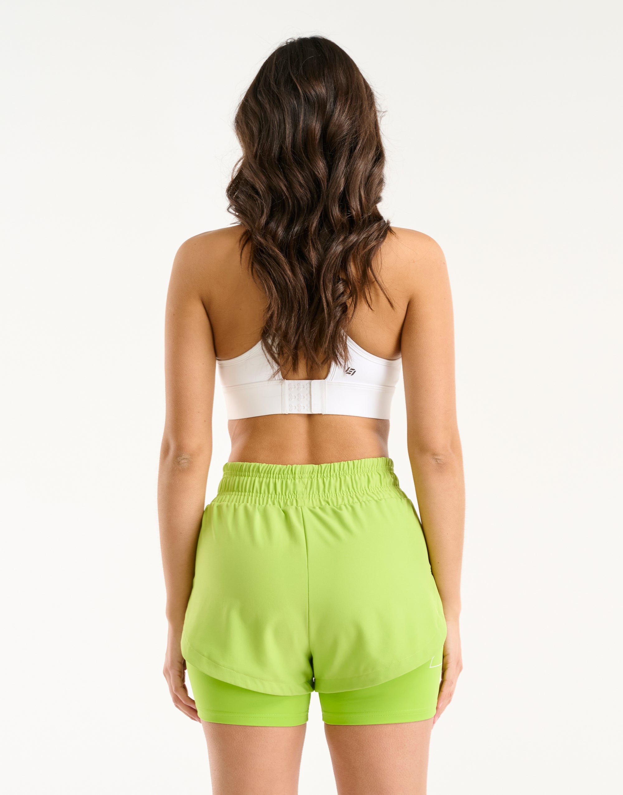 Freedom Running Shorts - Lime Green