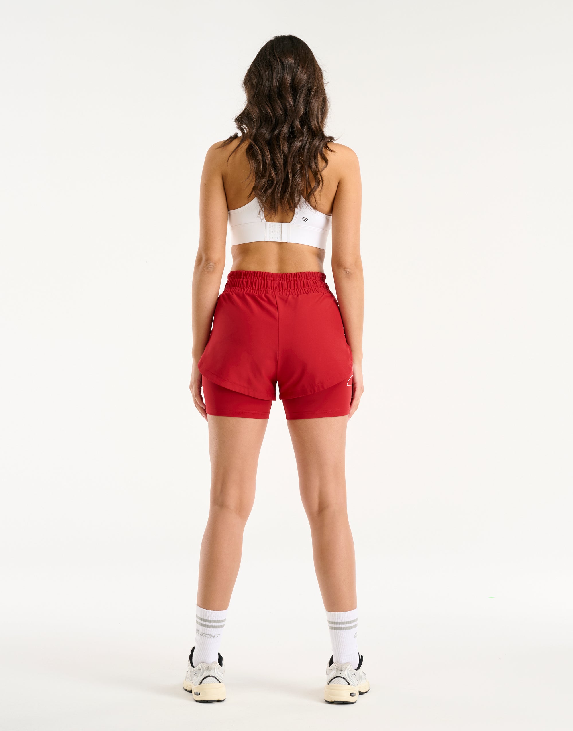Freedom Running Shorts - Scarlet Red