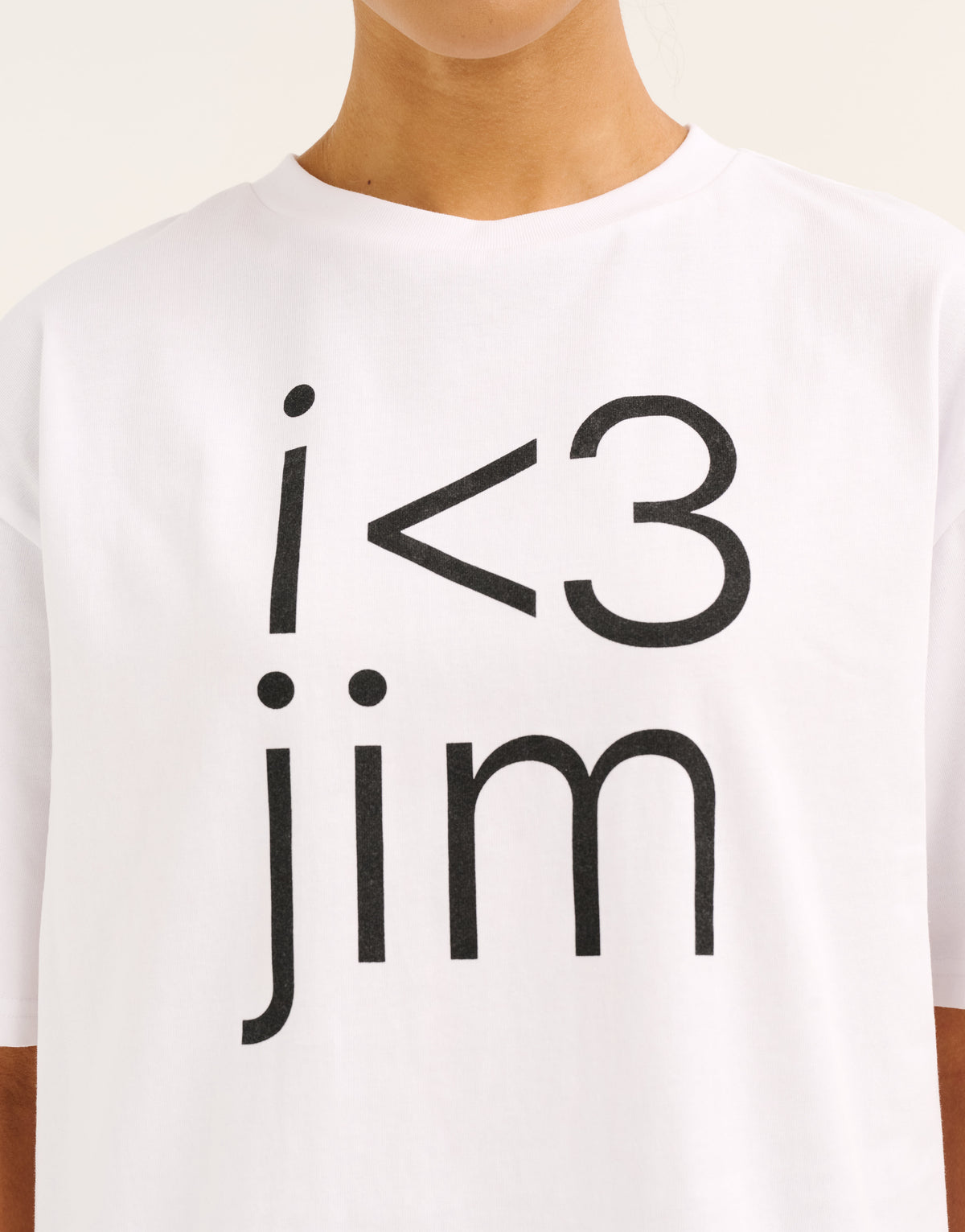 I Love Jim Tee - White