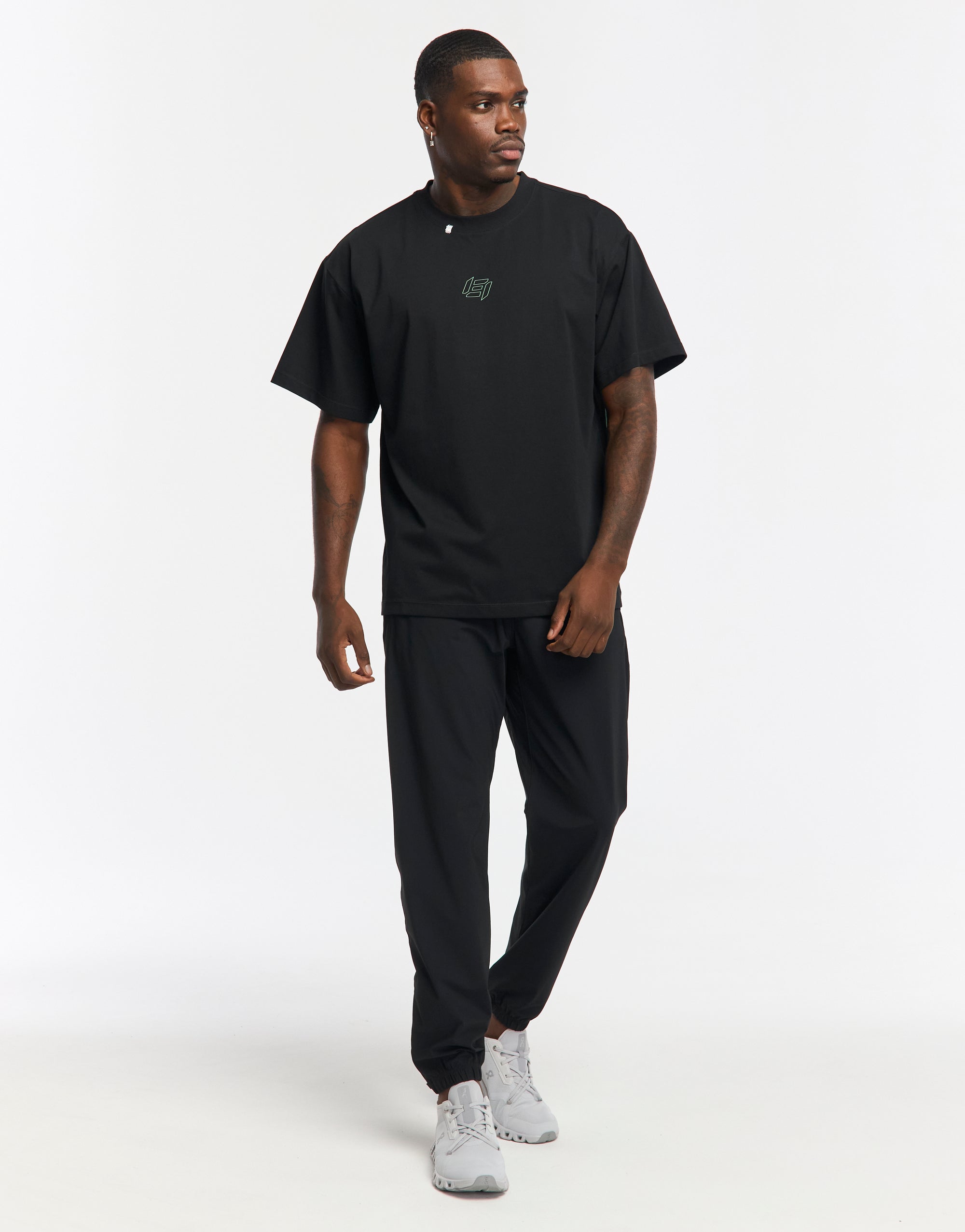 Road Runner T-Shirt - Black/Green