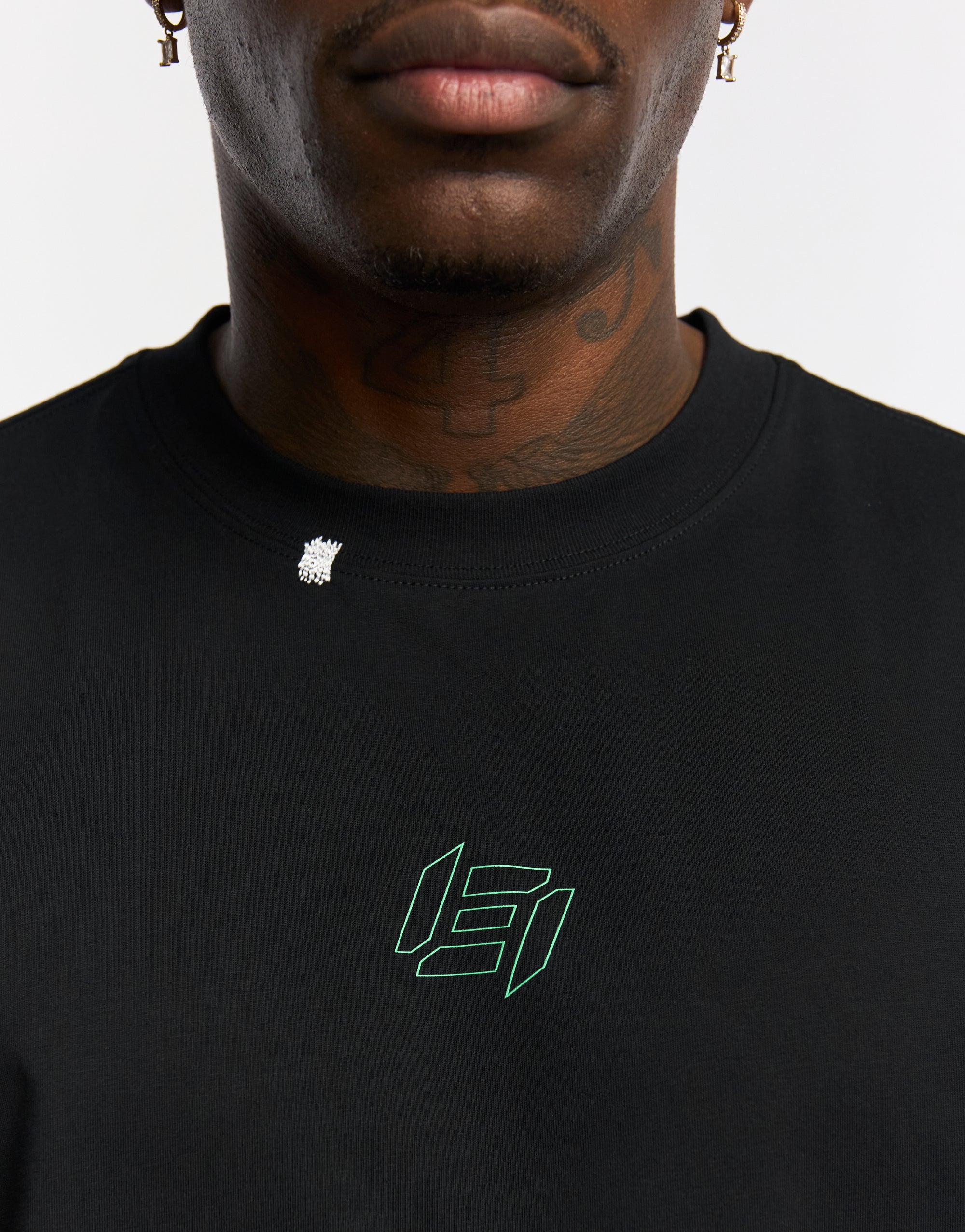 Road Runner T-Shirt - Black/Green