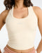 Echt Midriff Singlet - Cream