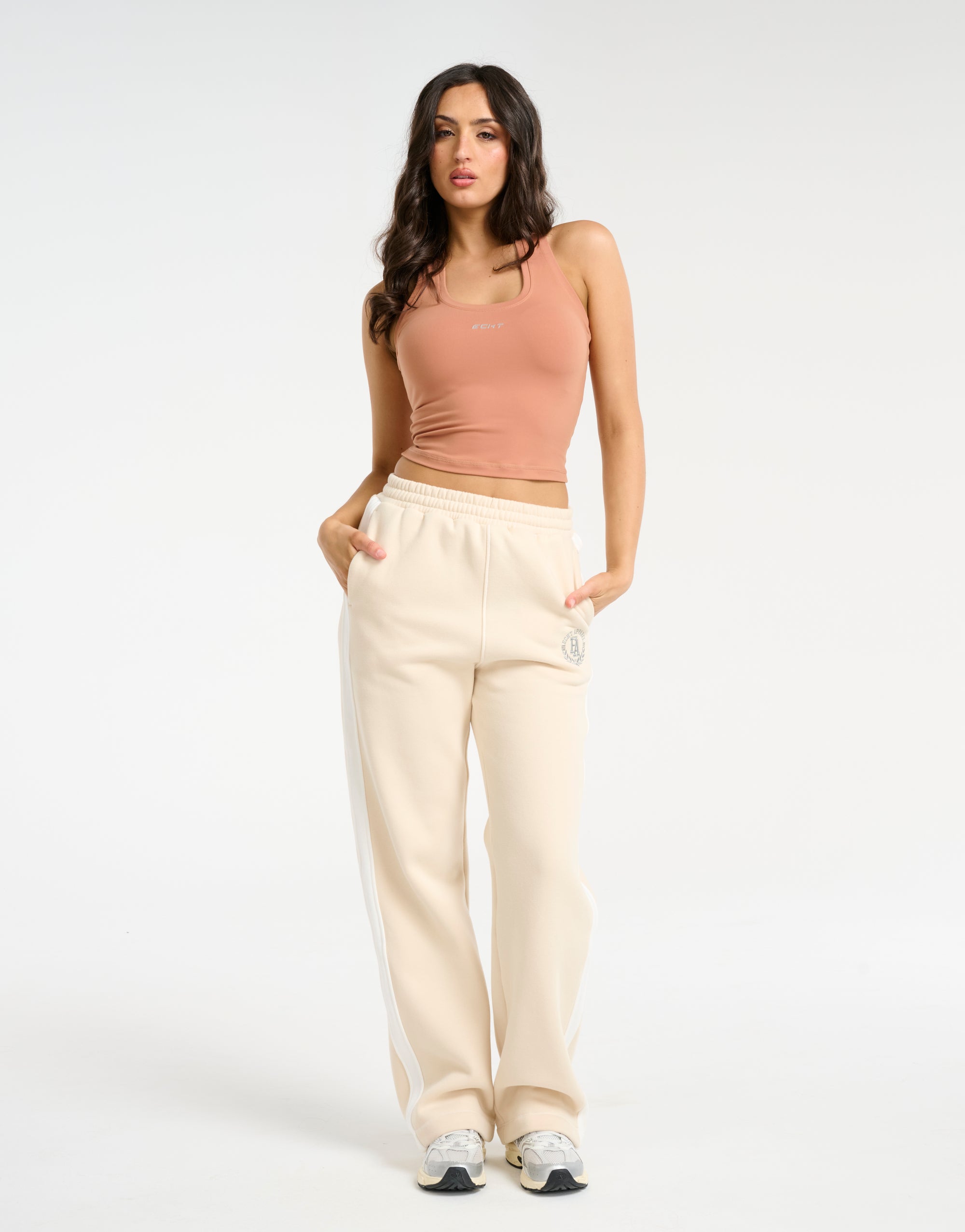 Echt Midriff Singlet - Sunset