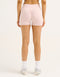Echt Force Scrunch Mid-Waist Shorts - Mauve