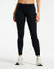 Force Scrunch Mid-Waist Leggings (Minimal Logo) - Black