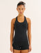 Nova Lycra® Racerback Tank - Phantom Black