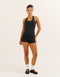 Nova Lycra® Racerback Tank - Phantom Black