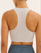 Nova Lycra® Pocket Racer Bra - Glacier