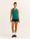 Nova Lycra® Pocket Racer Tank - Teal