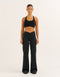 Nova Lycra® Wide Leg Pant - Phantom Black