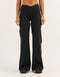 Nova Lycra® Wide Leg Pant - Phantom Black