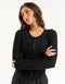Echt Knit Cardigan - Black