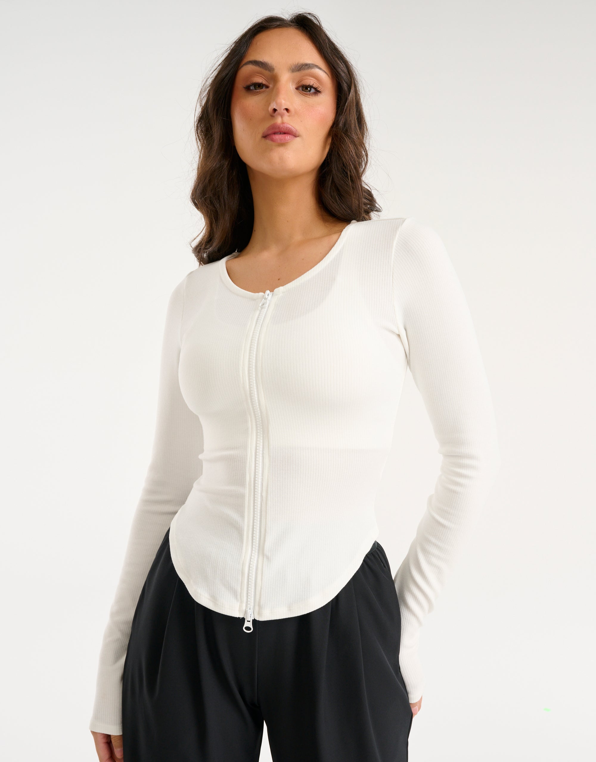 Echt Knit Cardigan - White