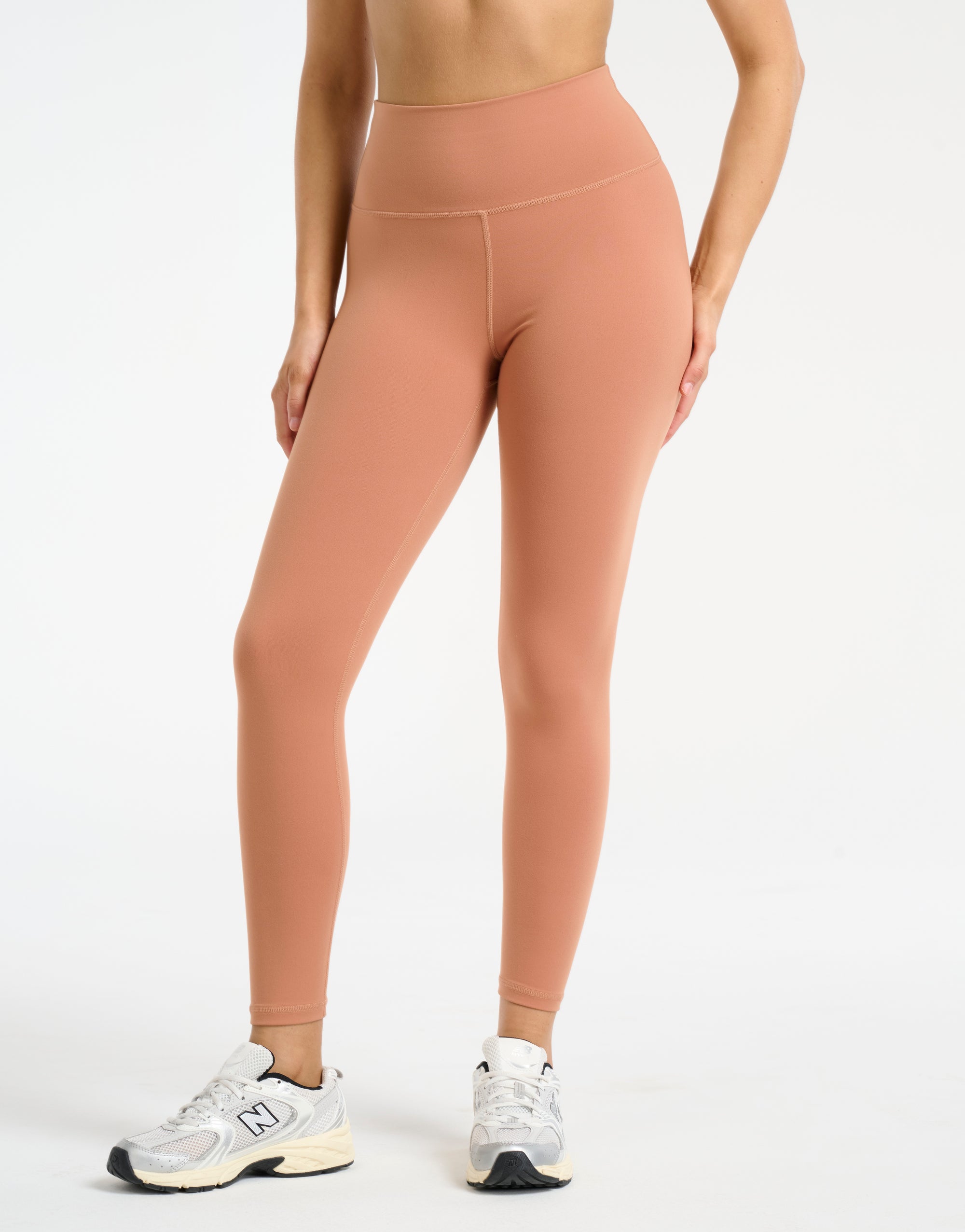 Force Scrunch Leggings (Minimal Logo) - Sunset
