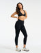 Force Scrunch Leggings (Minimal Logo) - Black