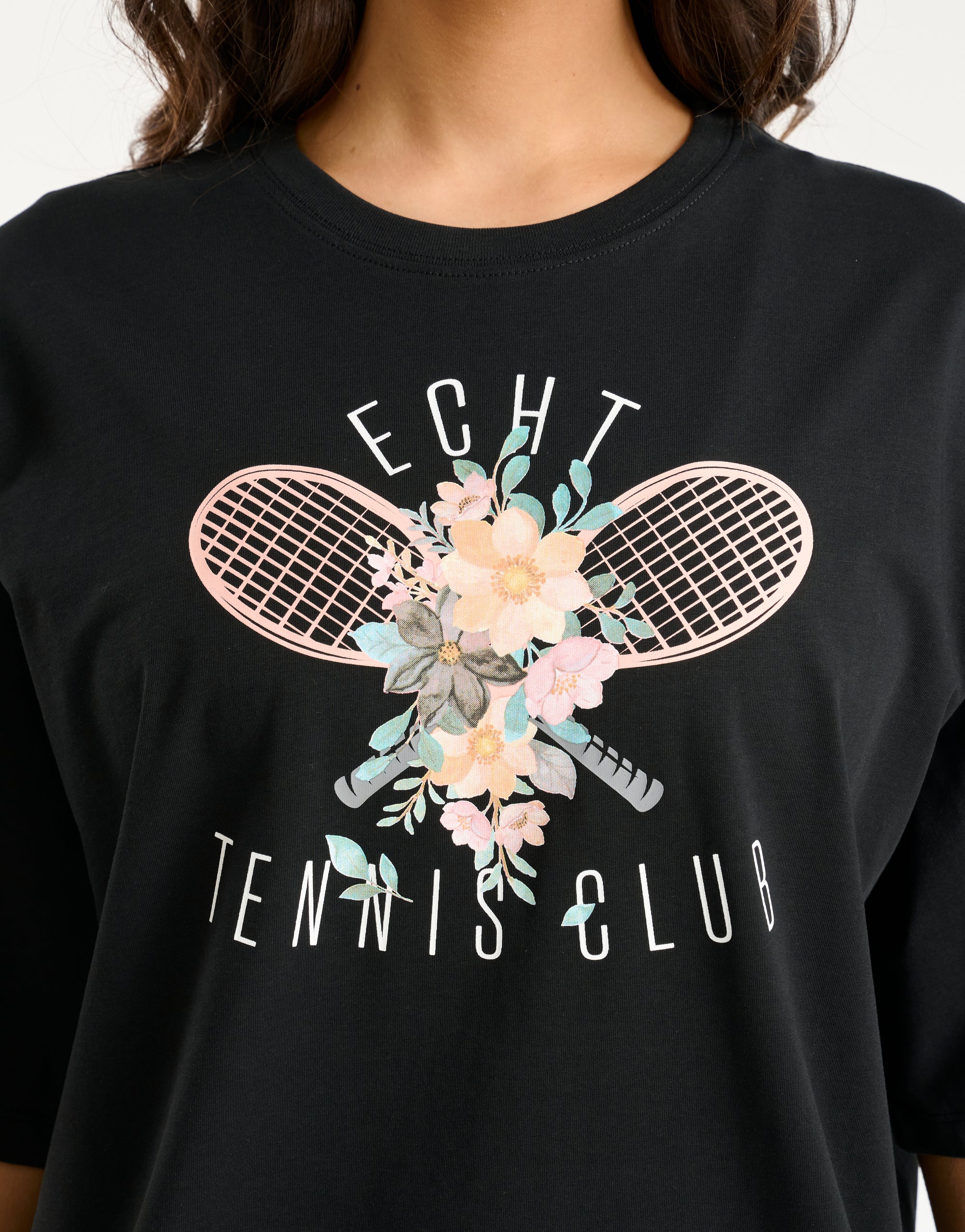 Tennis Tee - Black