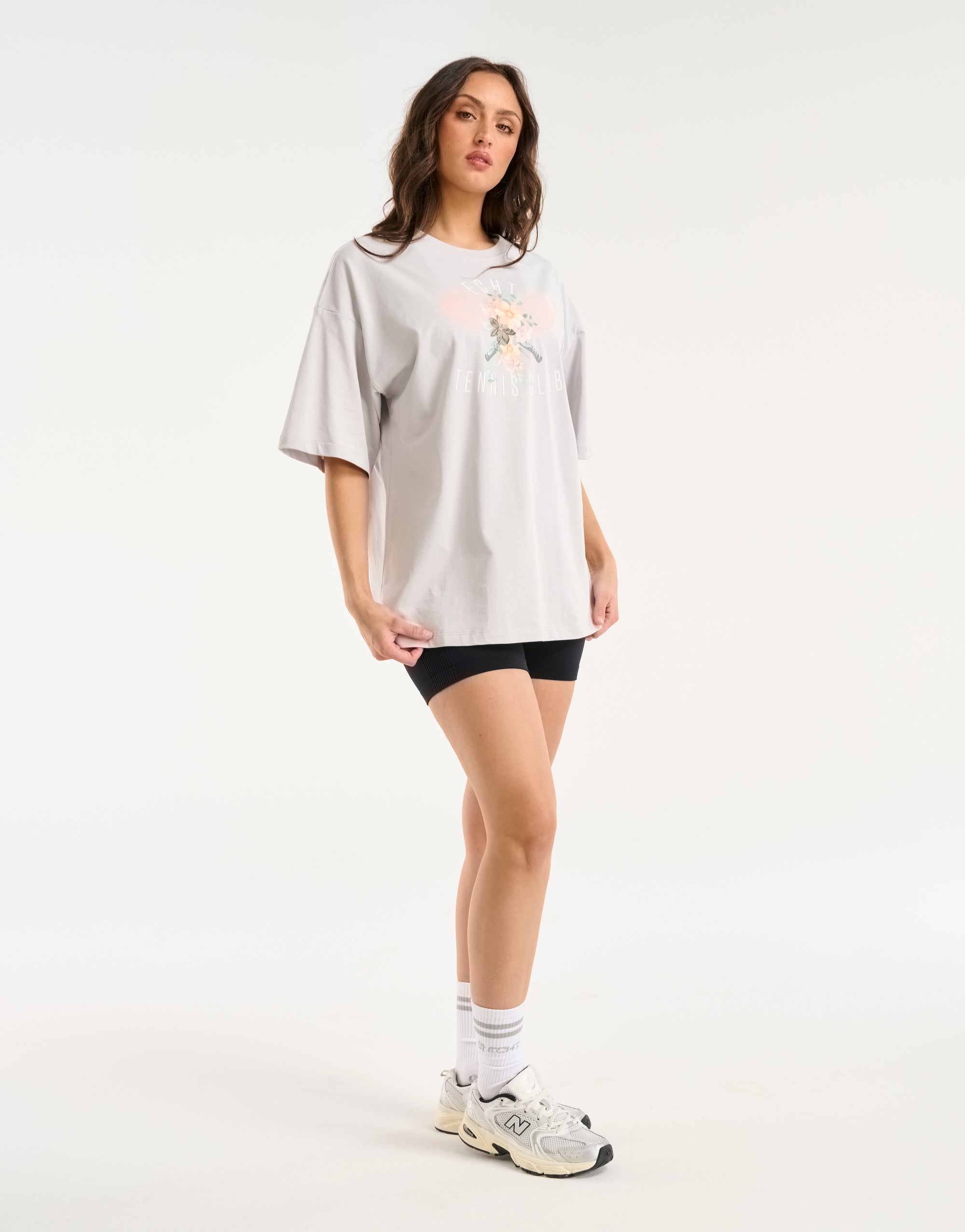 Tennis Tee - Grey