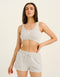 Terry Bra - Grey Marle