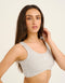 Terry Bra - Grey Marle