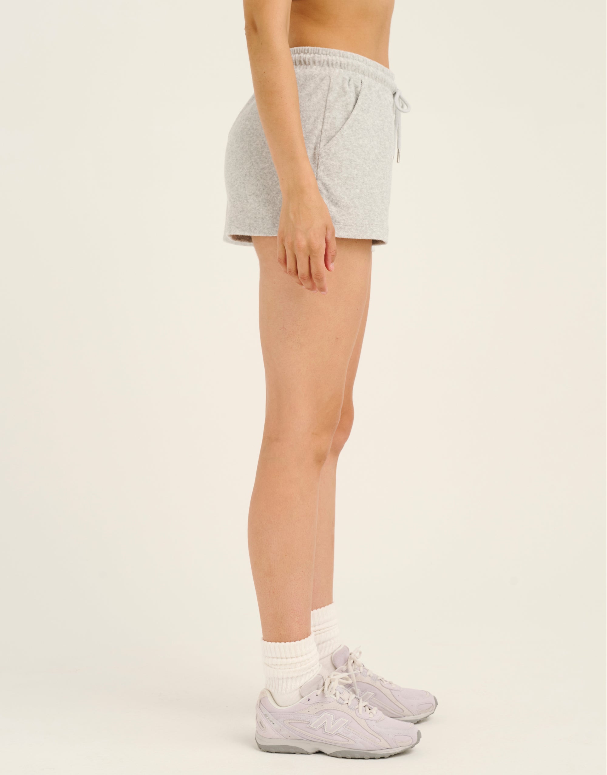 Terry Shorts - Grey Marle