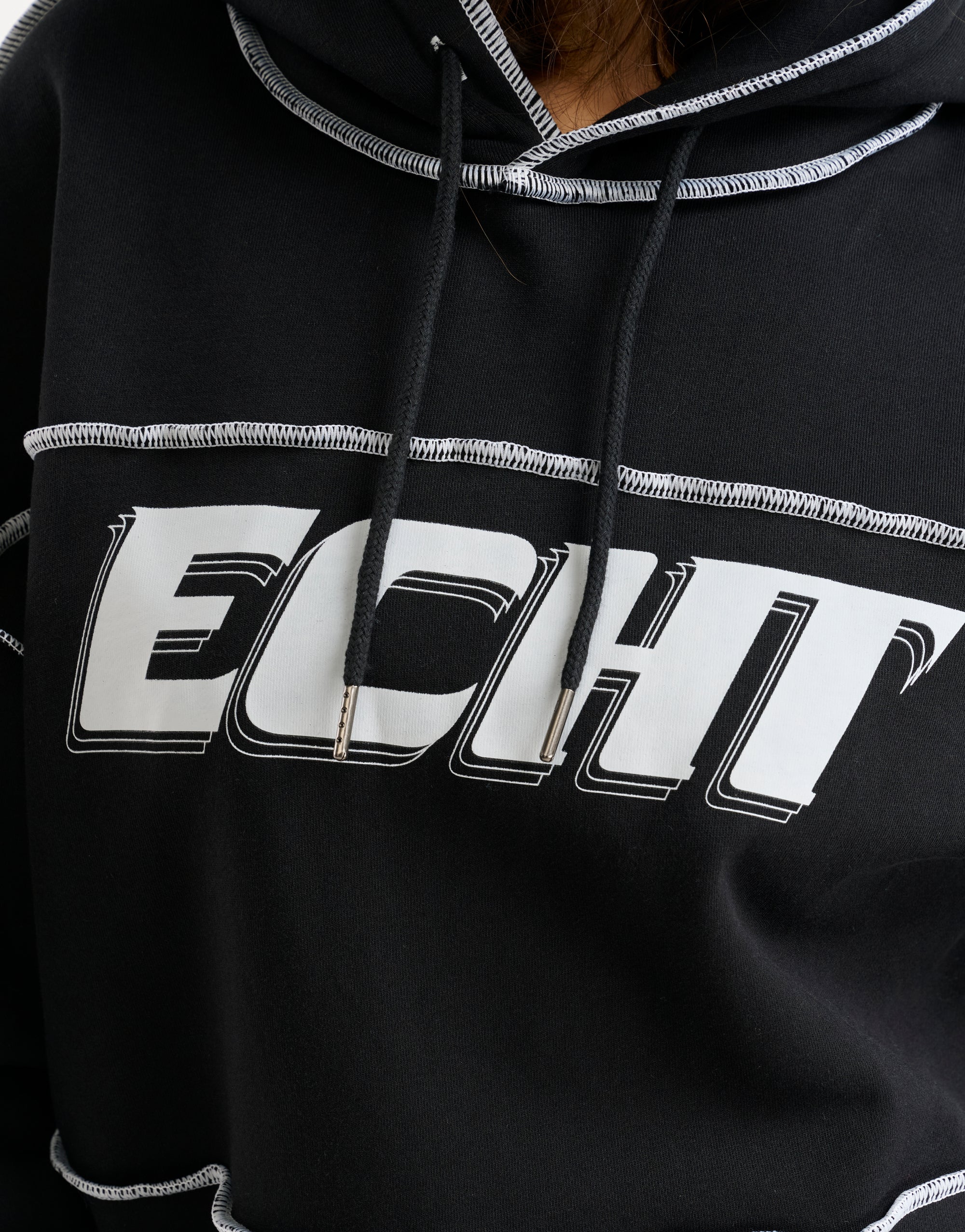 Track Hoodie - Black