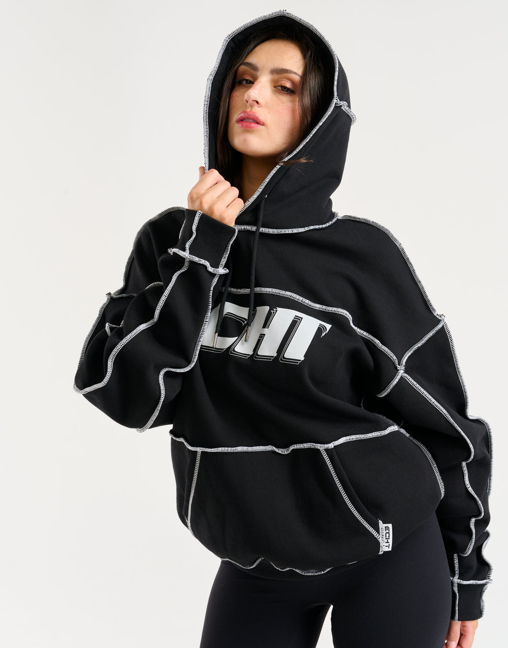 Track Hoodie - Black