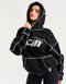 Track Hoodie - Black