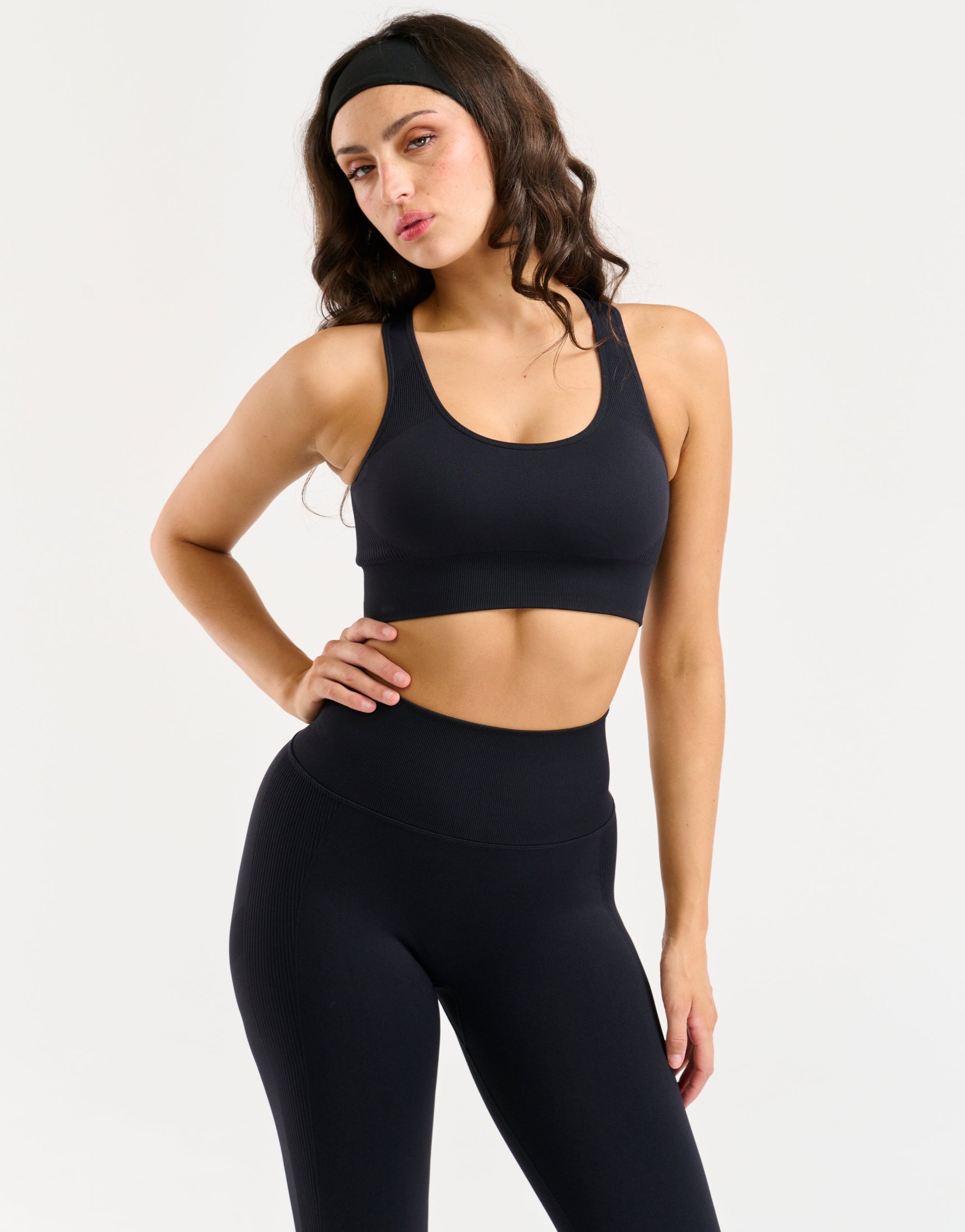 Arise Essential Sports Bra - Black