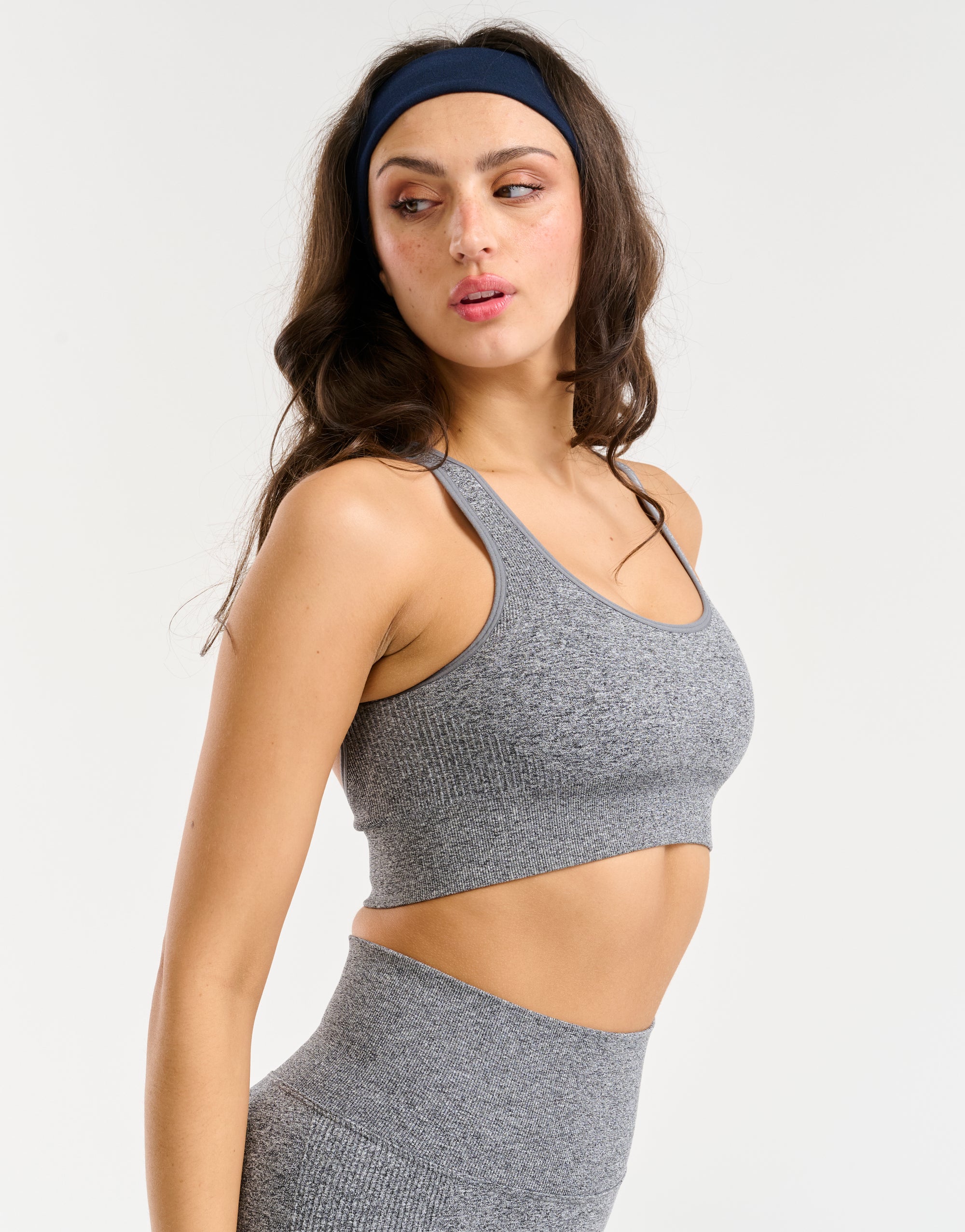 Arise Essential Sports Bra - Charcoal