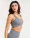 Arise Essential Sports Bra - Charcoal