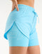 Freedom Running Shorts - Baby Blue