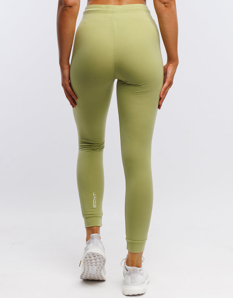 Ladies Tapered Joggers - Tree Green